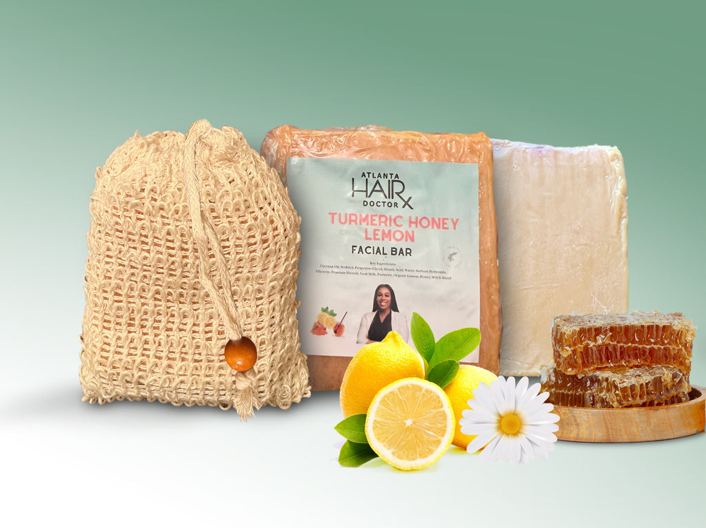 Turmeric Herbal Soap for Cleansing, Purifying, Protection, Revitalization, Moisturization, Anti-Aging, Turmeric Face Soap Reduces Acne, Heals Scars, & Cleanses Skin - 4oz Turmeric Bar Soap Detox Treatment for All Skin Types